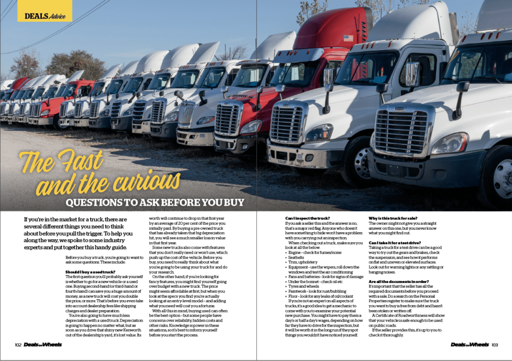 Deals on Wheels celebrates its 500th edition - TradeTrucks - Used Truck ...